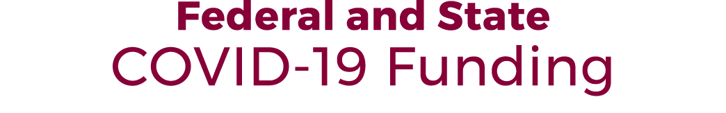 Federal and State COVID 19 Funding