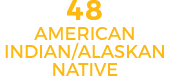 48 American Indian/Alaskan Native