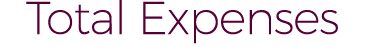 Total Expenses