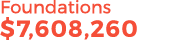 Foundations $7,608,260